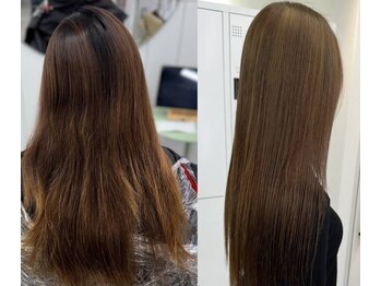 アチーブ(achieve)の写真/《くつろぎ空間 × 髪質改善》1席のみのプライベートサロンで、大人女性のための自然で美しいストレートへ