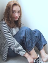 コス(kos) 『nanuk*UEKI』外国人風*スモーキーサンドベージュ