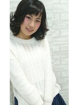 ヘアーグラシュ(HAIR gracieux) 毛先の遊びで大人への第一歩ボブ