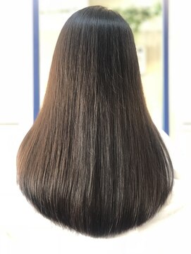 ヘアーリゾートテラス(hair resort terrasse) ワンレンブルージュクラシカル重めスタイルラブ簡単スタイリング