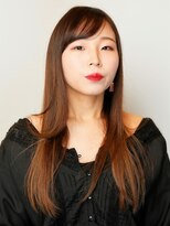 ウェーヴ アズシュガー 浜松佐藤店(wave as sugar)&nbsp;〈ｗａｖｅ佐藤店〉ナチュラルストレート 斜めバング