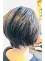 クロムヘアー(CHROME HAIR) 前下がりショートボブ
