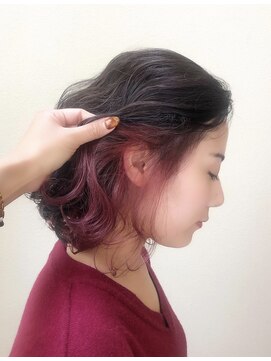 エイト オキナワ 沖縄新都心店(EIGHT okinawa) 【EIGHT 沖縄】お客様スタイル_インナーカラー