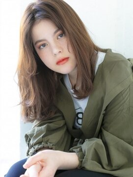 プライズ 所沢プロぺ通り店(prize) かき上げオリーブカラーセミウェットウェーブ【Prize所沢】