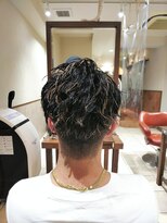 ネオリーブチノ 登戸店(Neolive cino)&nbsp;ハイライト スパイラル パーマ フェード