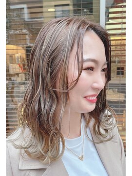 バルス(BLS) これでキマリだ!!バレイヤージュ【髪質改善/デザインカラー】