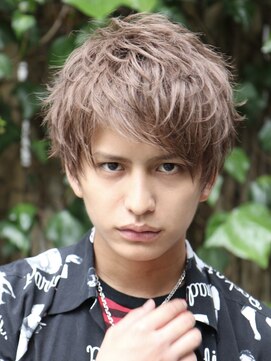 オーシャントーキョーオーバー 渋谷(OCEAN TOKYO OVER) スーツ短髪ツーブロック束感モテるパーママッシュ黒髪ベリショ