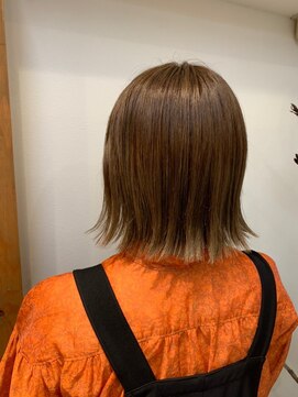 アロン(alon) 似合わせカット#マチルダボブ#ウルフ#グレージュ