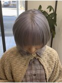 ホワイトカラーショートウルフカット♪あゆむ