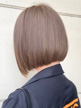 トト 船橋店(toto.) 黒髪/グレーベージュ/レイヤーロング/前髪パーマ[西船橋/津田沼]