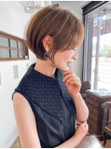 20代30代40代50代ショートカット耳かけショート前髪なしショート