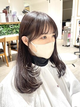 アルクバイネオリーブ 荻窪店(arc by neolive) 韓国風顔周りレイヤーカット