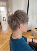 シルバーアッシュ × ショート