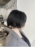 インナーホワイトベージュ×美人ショート 担当 佃
