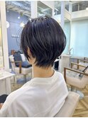 ショートカット/ショートヘア/ショートボブ/30代40代50代/難波