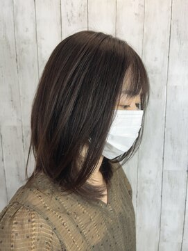 ビューティドレッセヤマノ 池袋パルコ(Beauty Dresse YAMANO) 【レイヤーカット】【マットグレージュ】【大人女子】