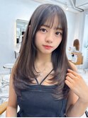 レイヤーカット/レイヤー/韓国ヘア/似合わせ/顔周り