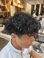 アメラボ(AmeLab)&nbsp;名古屋天白区梅ヶ丘30～50代メンズパーマスペインカール