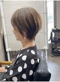 若見え美人ショート