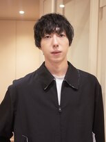 【 木田琴美 】メンズ　マッシュ　ニュアンスパーマ