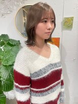 クリアーオブヘアー 栄南店(CLEAR of hair) グレージュカラーボブ/osumi