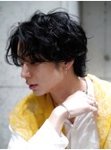 ［salonLyla］横顔キマる　グランジウェーブウルフ