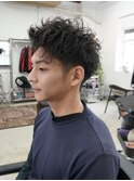 【BOW style】30代40代ピンパーマショート