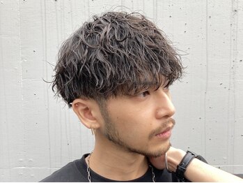ツーダブルバイフィフス 西梅田店(WW.. by fifth)の写真/《メンズパーマ比率80%以上》跳ねる毛先が無造作に動く【ツイストスパイラルパーマ】で男らしい印象に＊