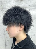 縦落ちぅツイストスパイラル/波巻きパーマ/2wayマッシュウルフ