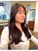 コテ巻きナチュラルロング