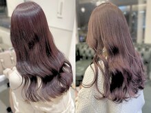 柔らかさと透明感を両立♪イルミナカラーで“抜け感美人”スタイルにチェンジ！