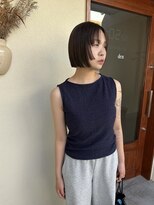 デン(den)&nbsp;ぷつっとボブ　ステップカット