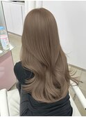 ブリーチ必須カラー/ミルクティーブラウン
