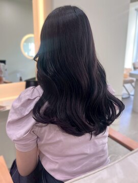 ユニバイリサ 天神大名店(uni by risa) 髪質改善トリートメント 艶髪 グレージュ 透明感カラー 韓国ヘア