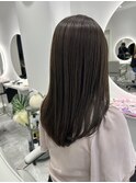ロングレイヤー　髪質改善　マットベージュ　20代 30代　40代