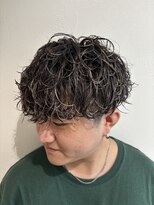 グラフ 立川(Graph.)&nbsp;無造作ニュアンスマッシュツーブロックパーマメンズ