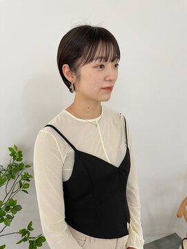 ディッシィ 立川(D'ICI) 《SAYAKA》シースルーバング×ショート