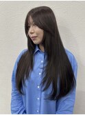 透け感ラベンダーグレージュ