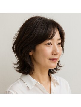 スープレックス ヘアーデザイン(SOUPREX HAIR DESIGN) ミセスミディアムボブ　20代 30代 40代 50代 60代