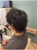 ツイストスパイラル×ミディアムウルフ