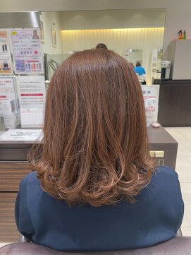プランタンシエル(printemps CIEL) mediumbob×pink beige