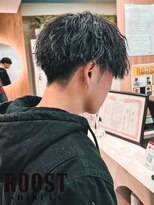 ルースト 渋谷店(ROOST)&nbsp;MEN’S HAIR/波巻ツイストスパイラル/フェザーパーマ/眉毛/渋谷