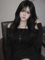 ユウキカガヤキ(YUUKI KAGAYAKI) 姫路 レイヤーカット ロング ハッシュカット