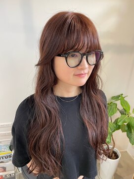  fit stand 千葉/ショートボブ/カット/パーマ/ダブルカラー/トリートメント/縮毛矯正 イメチェン/ピンクベージュ/アンブレラカラー[千葉]