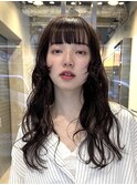 レイヤーパーマ/おしゃれパーマ/ロングパーマ/前髪パーマ/パーマ