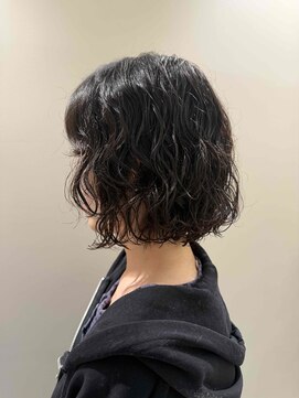 ヘアーズ ギャラリー 堺店(Hair's Gallery) 【人気】ニュアンスボブパーマ/プードルパーマ/ボブ/大阪