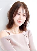 【La fith】ふんわりくびれボブ×オリーブベージュ