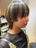 ナチュラル ヘアーデザイニング(Natural hair designing) 大人の極上モードデザイン/姫カット風フェイスレイヤー/ブリーチ