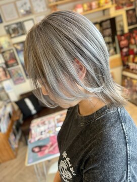 ヘア メイク ココ(hair make coco) ケアブリーチ★スノーグレージュ