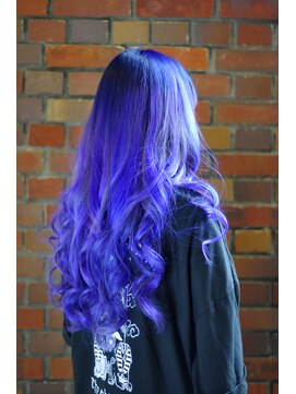 ソレイジュ(soleige) ネイビー～ブルーグラデーション